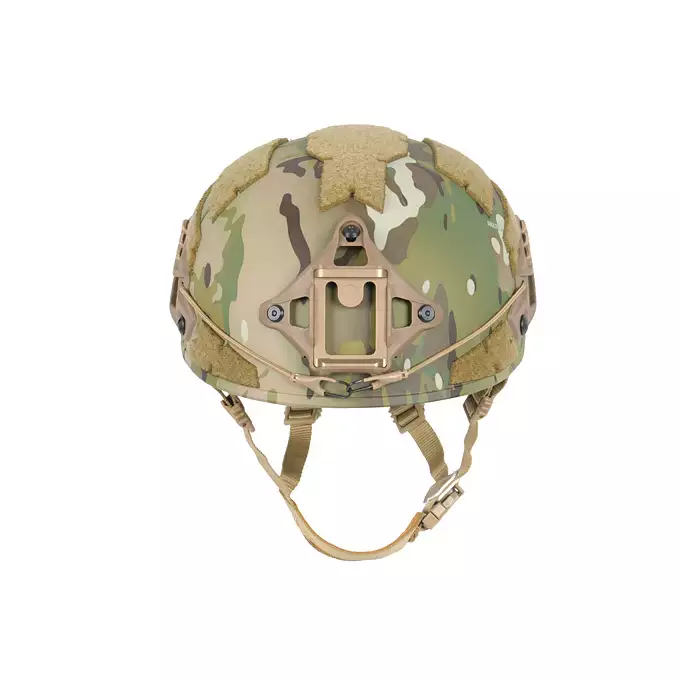 [Set] Next-generation Spec-Ops ballistic helmet replica - Multicamo [FMA] + Steel Protective Half Face Mask V.1 - Coyote/Camo [WOSPORT]