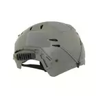 [Zestaw] Replika kasku EXF - Foliage [EM] + Stalowa maska ochronna V.1 - Olive/Skull [WOSPORT]