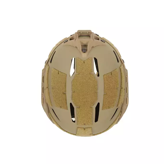 [Zestaw] Kask Spec-Ops nowej generacji - Tan [FMA] + Stalowa maska ochronna V.1 - Coyote/Camo [WOSPORT]