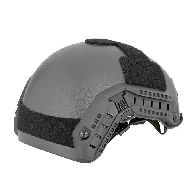 [Zestaw] Replika hełmu FAST Maritime (Rozmiar L/XL) - Czarny [FMA] + Stalowa maska ochronna V.1 - Black/Skull [WOSPORT]