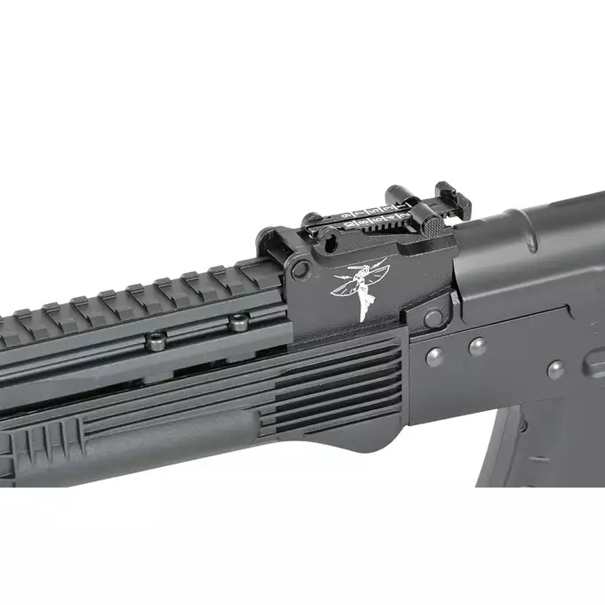 [Zestaw] Replika Karabinka Rifle Dynamics RD-704P Eshooter ETU [EMG] + Replika Rosyjskiego Celownika Optycznego 1P87 Do AK/AK12/AKSU [JJ Airsoft]