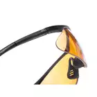 [Zestaw] Okulary Fastlink - Vapor Shield Anti-Fog Tiger's Eye + Stalowa maska ochronna V.1 - Coyote/Camo [WOSPORT]