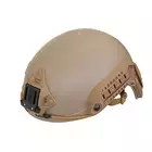 [Zestaw] Replika hełmu FAST Maritime (Rozmiar L/XL) - Dark Earth [FMA] + Stalowa maska ochronna V.1 - Coyote/Camo [WOSPORT]