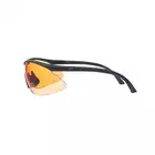 [Zestaw] Okulary Fastlink - Vapor Shield Anti-Fog Tiger's Eye + Stalowa maska ochronna V.1 - Coyote/Camo [WOSPORT]