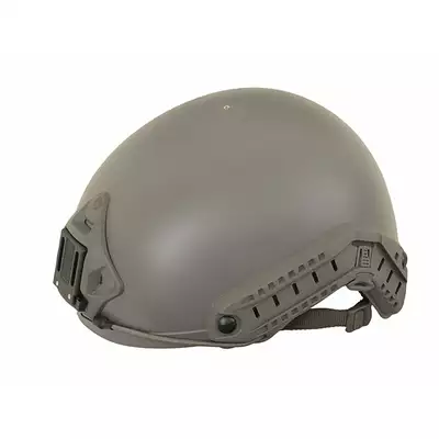 [Zestaw] Replika hełmu FAST Ballistic (Rozmiar L/XL) - Foliage [FMA] + Stalowa maska ochronna V.1 - Olive/Skull [WOSPORT]