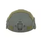 [Zestaw] Ultra lekka replika hełmu Spec-Ops MICH Mid-Cut - Olive [8FIELDS] + Stalowa maska ochronna V.1 - Olive/Skull [WOSPORT]