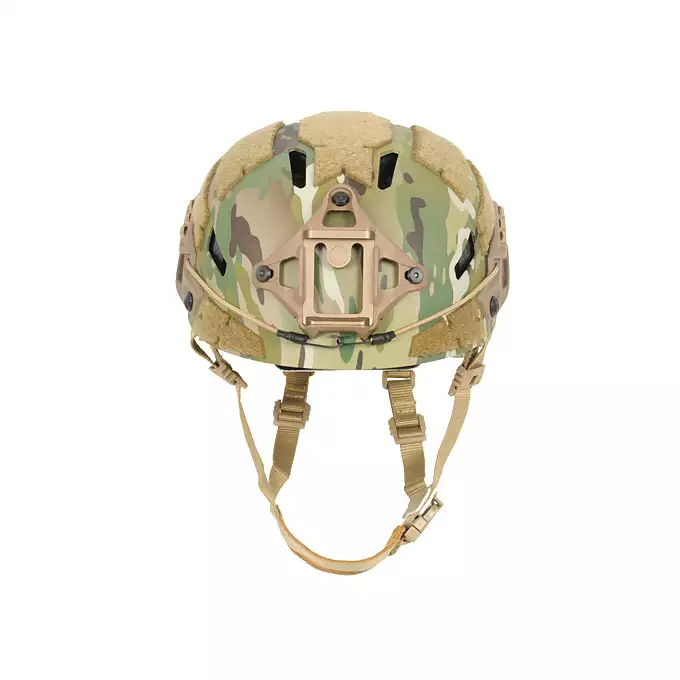 [Zestaw] Kask Spec-Ops nowej generacji - Multicamo [FMA] + Stalowa maska ochronna V.1 - Coyote/Camo [WOSPORT]