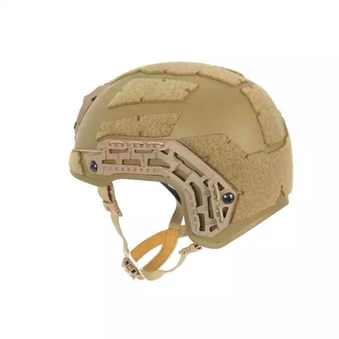 [Zestaw] Hełm Spec-Ops nowej generacji - Dark Earth [FMA] + Stalowa maska ochronna V.1 - Coyote/Camo [WOSPORT]