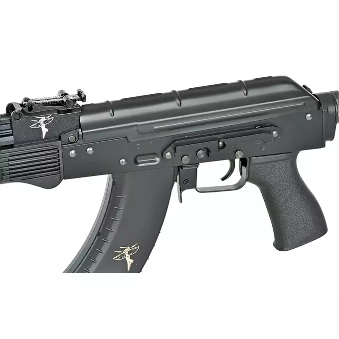 [Zestaw] Replika Karabinka Rifle Dynamics RD-704P Eshooter ETU [EMG] + Replika Rosyjskiego Celownika Optycznego 1P87 Do AK/AK12/AKSU [JJ Airsoft]