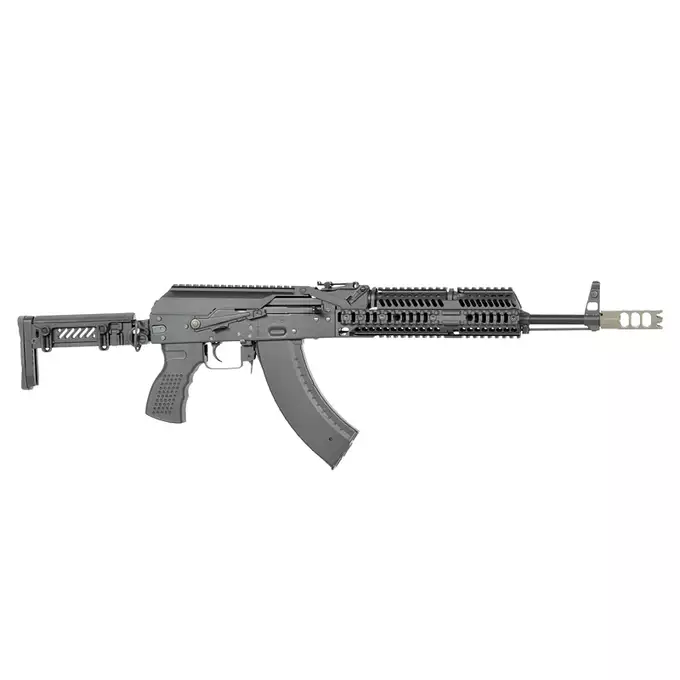 [Zestaw] CM.113 Replika Karabinka taktycznego AK47/AKM Eshooter ETU [CYMA] + Replika Rosyjskiego Celownika Optycznego 1P87 Do AK/AK12/AKSU [JJ Airsoft]