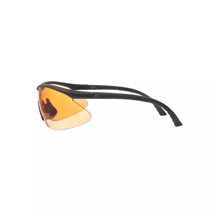 [Zestaw] Okulary Fastlink - Vapor Shield Anti-Fog Tiger's Eye + Stalowa maska ochronna V.1 - Coyote/Camo [WOSPORT]