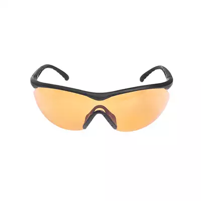 [Zestaw] Okulary Fastlink - Vapor Shield Anti-Fog Tiger's Eye + Stalowa maska ochronna V.1 - Coyote/Camo [WOSPORT]