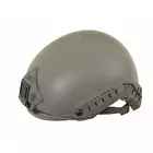 [Zestaw] Replika hełmu FAST Ballistic (Rozmiar L/XL) - Foliage [FMA] + Stalowa maska ochronna V.1 - Olive/Skull [WOSPORT]