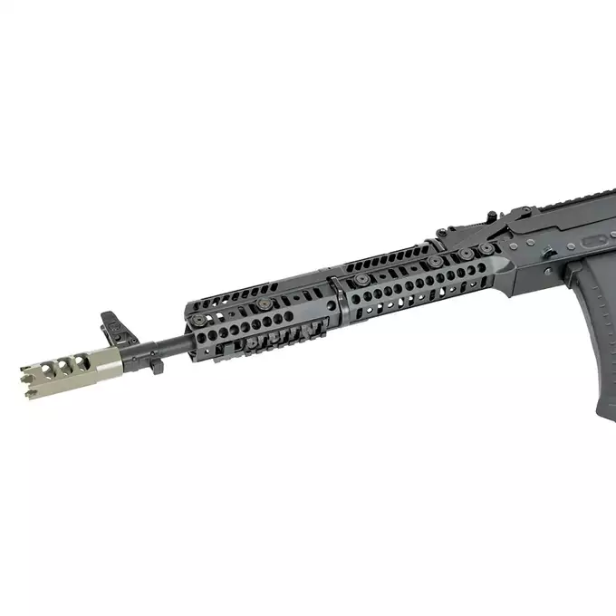 [Zestaw] CM.113A Replika Karabinka Taktycznego AK-74 Eshooter ETU [CYMA] + Replika Rosyjskiego Celownika Optycznego 1P87 Do AK/AK12/AKSU [JJ Airsoft]