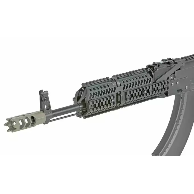 [Zestaw] CM.113 Replika Karabinka taktycznego AK47/AKM Eshooter ETU [CYMA] + Replika Rosyjskiego Celownika Optycznego 1P87 Do AK/AK12/AKSU [JJ Airsoft]