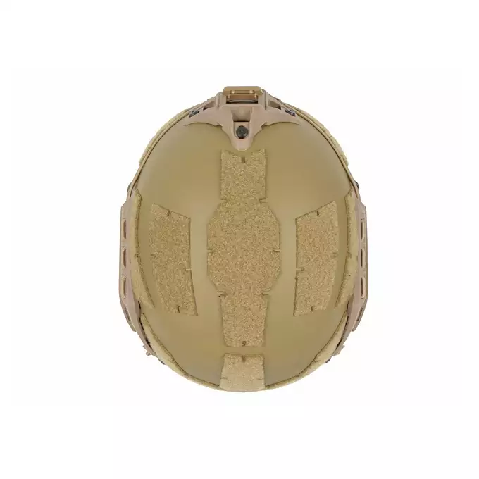 [Zestaw] Hełm Spec-Ops nowej generacji - Dark Earth [FMA] + Stalowa maska ochronna V.1 - Coyote/Camo [WOSPORT]