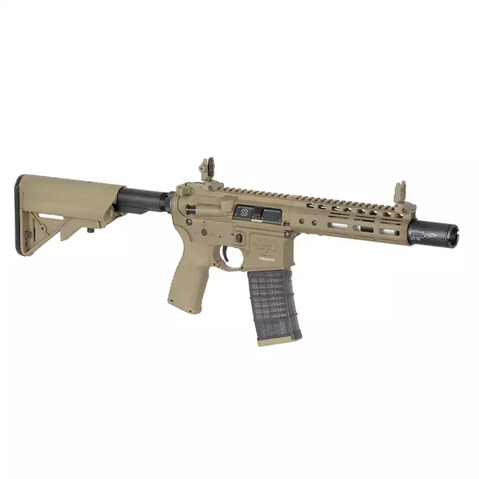 [Zestaw] Replika karabinka Noveske 7.5" Gen III DIPLOMAT - FDE [EMG] + Magazynek Lancer L5 AWM 5.56 na 190 Kulek DO M4/AR15 [EMG]