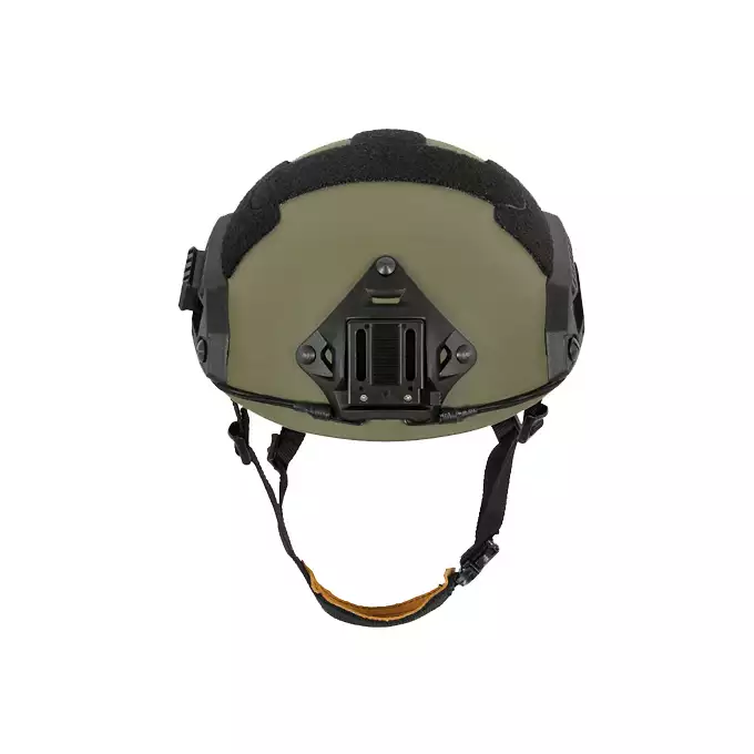 [Zestaw] Replika hełmu FAST Maritime (Rozmiar M) - Ranger Green [FMA] + Stalowa maska ochronna V.1 - Olive/Skull [WOSPORT]