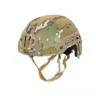 [Set] Next-generation Spec-Ops ballistic helmet replica - Multicamo [FMA] + Steel Protective Half Face Mask V.1 - Coyote/Camo [WOSPORT]