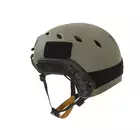 [Zestaw] Replika hełmu FAST BJ (Rozmiar L) - Ranger Green [FMA] + Stalowa maska ochronna V.1 - Olive/Skull [WOSPORT]
