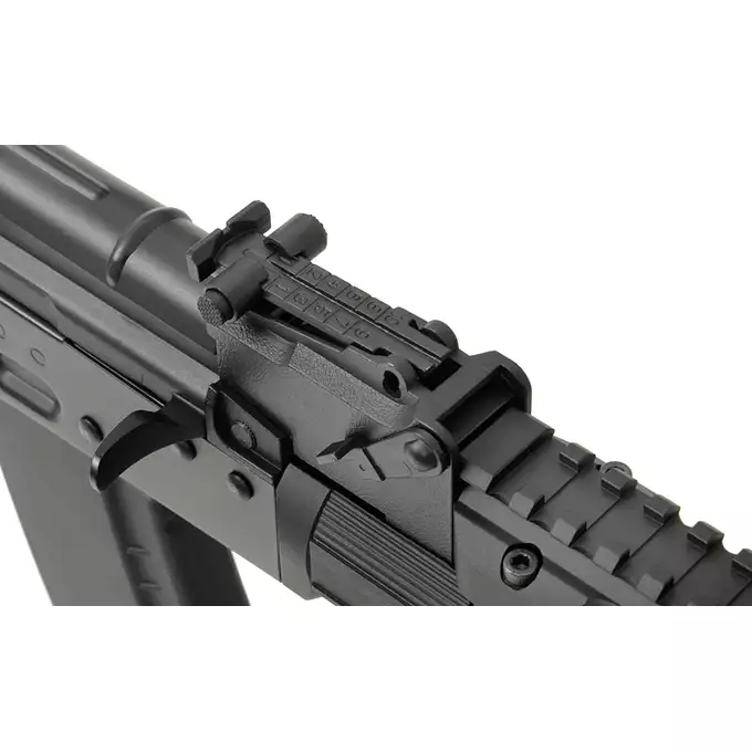 [Zestaw] Replika karabinka SLR AK-105 ETU Eshooter [CYMA] + Replika Rosyjskiego Celownika Optycznego 1P87 Do AK/AK12/AKSU [JJ Airsoft]