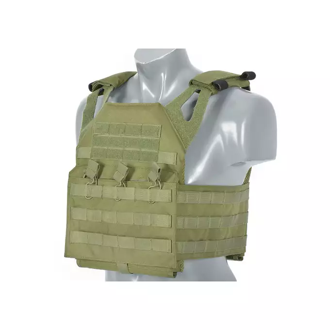 [Zestaw] Jump Plate Carrier Cummerbund - Olive [8FIELDS] + Osłona podbrzusza do kamizelki - Olive [8FIELDS]