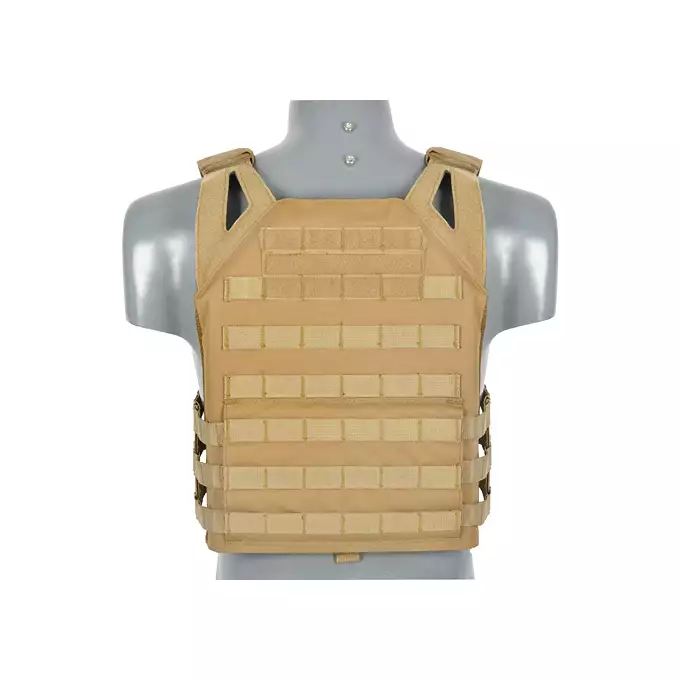 [Zestaw] Jump Plate Carrier V2 (Duży Rozmiar) - Coyote [8FIELDS] + Osłona podbrzusza do kamizelki - Coyote [8FIELDS]