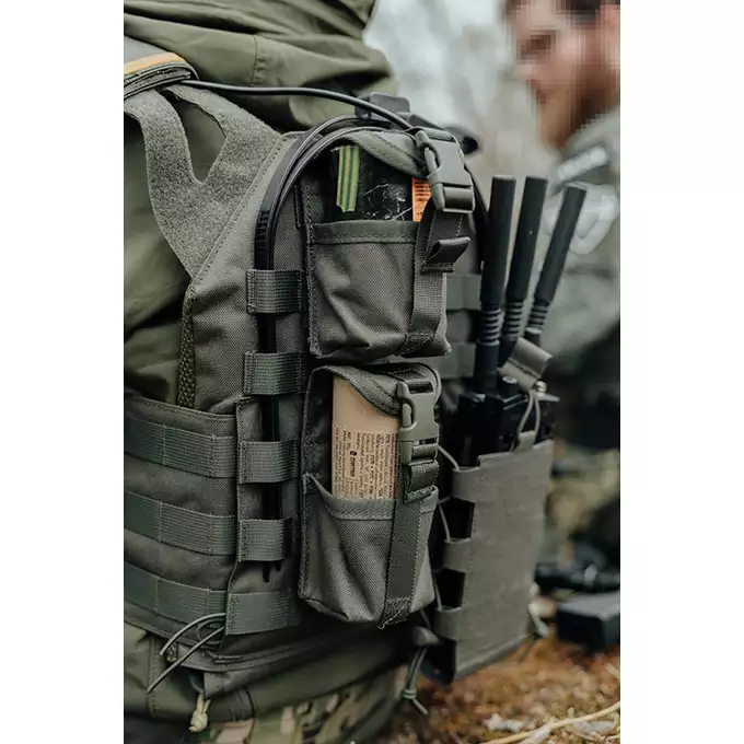 [Zestaw] Jump Plate Carrier Cummerbund - Olive [8FIELDS] + Osłona podbrzusza do kamizelki - Olive [8FIELDS]