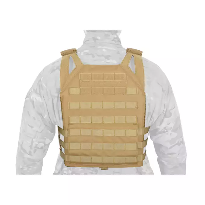 [Zestaw] Jump Plate Carrier V2 (Duży Rozmiar) - Coyote [8FIELDS] + Osłona podbrzusza do kamizelki - Coyote [8FIELDS]