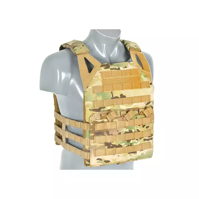 [Zestaw] Jump Plate Carrier V2 (Duży Rozmiar) - Multicamo [8FIELDS] + Osłona podbrzusza do kamizelki - Multicamo [8FIELDS]