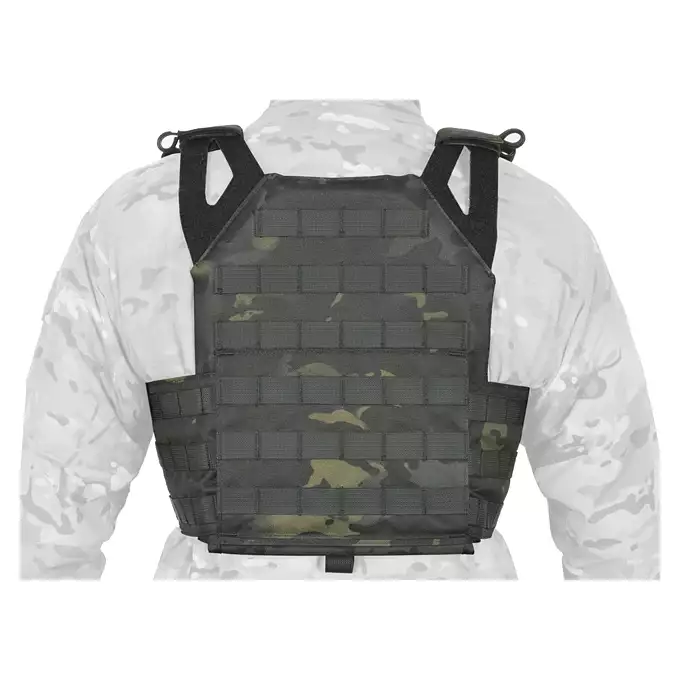 [Zestaw] Jump Plate Carrier Cummerbund - MB [8FIELDS] + Osłona podbrzusza do kamizelki - Multicam Black [8FIELDS]