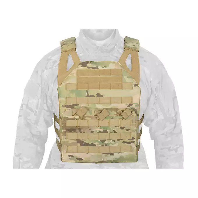 [Zestaw] Jump Plate Carrier V2 (Duży Rozmiar) - Multicamo [8FIELDS] + Osłona podbrzusza do kamizelki - Multicamo [8FIELDS]