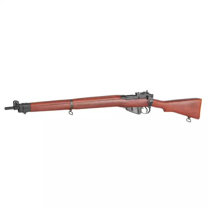 [Zestaw] Replika karabinu powtarzalnego SMLE No.4 Mk I - Real Wood [S&amp;T] + Magazynek na 32 Kulki do Replik SMLE NO.4 MK I [S&amp;T]