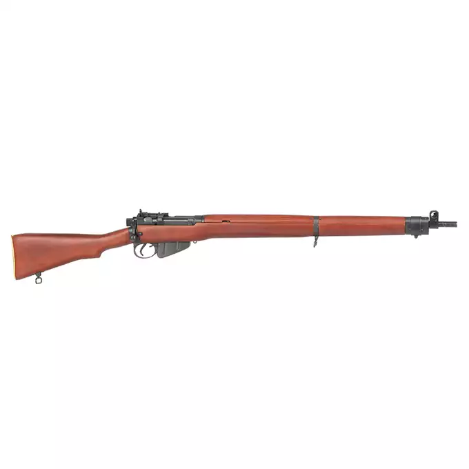 [Zestaw] Replika karabinu powtarzalnego SMLE No.4 Mk I - Real Wood [S&amp;T] + Magazynek na 32 Kulki do Replik SMLE NO.4 MK I [S&amp;T]