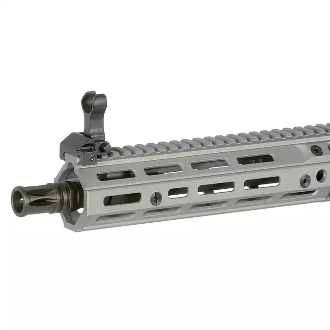 [Zestaw] Replika Daniel Defense MK18 RIII 10.3" Eshooter ETU - Grey [EMG] + Magazynek Lancer L5 AWM 5.56 na 190 Kulek do M4/AR15 [EMG]