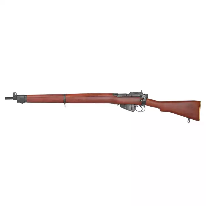 [Zestaw] Replika karabinu powtarzalnego SMLE No.4 Mk I - Real Wood [S&amp;T] + Magazynek na 32 Kulki do Replik SMLE NO.4 MK I [S&amp;T]