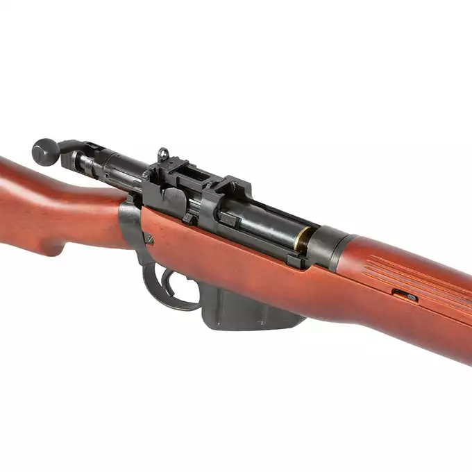 [Zestaw] Replika karabinu powtarzalnego SMLE No.4 Mk I - Real Wood [S&amp;T] + Magazynek na 32 Kulki do Replik SMLE NO.4 MK I [S&amp;T]