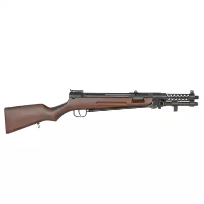 [Zestaw] Replika Japońskiego Pistoletu Maszynowego Typ 100 - Real Wood [S&amp;T] + Stalowy Magazynek na 110 Kulek do Repliki Typ 100 [S&amp;T]