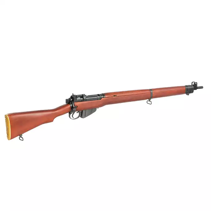 [Zestaw] Replika karabinu powtarzalnego SMLE No.4 Mk I - Real Wood [S&amp;T] + Magazynek na 32 Kulki do Replik SMLE NO.4 MK I [S&amp;T]