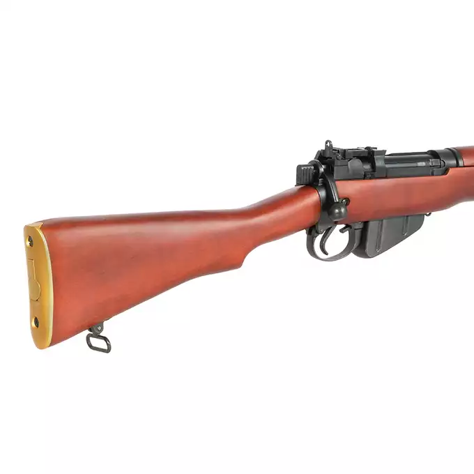 [Zestaw] Replika karabinu powtarzalnego SMLE No.4 Mk I - Real Wood [S&amp;T] + Magazynek na 32 Kulki do Replik SMLE NO.4 MK I [S&amp;T]