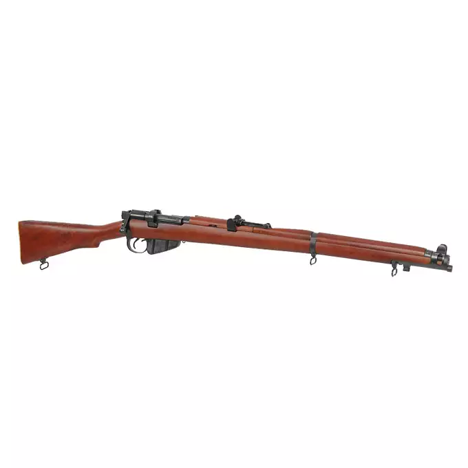 [Zestaw] Replika karabinu powtarzalnego SMLE No.1 Mk III - Real Wood [S&amp;T] + Magazynek na 30 kulek do repliki SMLE No.1 Mk III [S&amp;T]