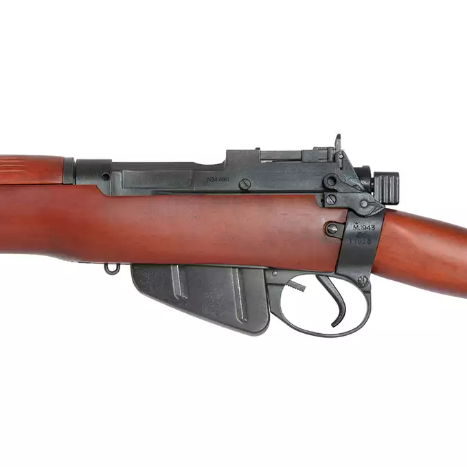 [Zestaw] Replika karabinu powtarzalnego SMLE No.4 Mk I - Real Wood [S&amp;T] + Magazynek na 32 Kulki do Replik SMLE NO.4 MK I [S&amp;T]