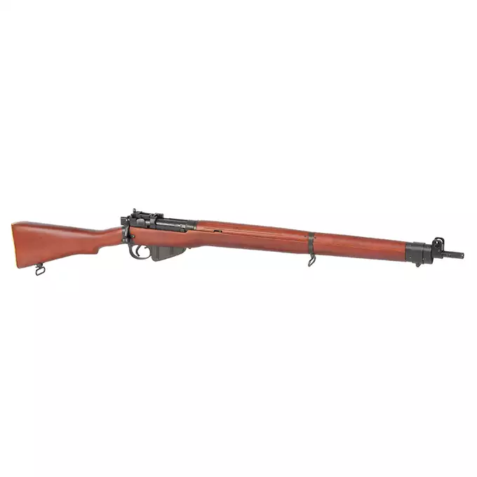 [Zestaw] Replika karabinu powtarzalnego SMLE No.4 Mk I - Real Wood [S&amp;T] + Magazynek na 32 Kulki do Replik SMLE NO.4 MK I [S&amp;T]