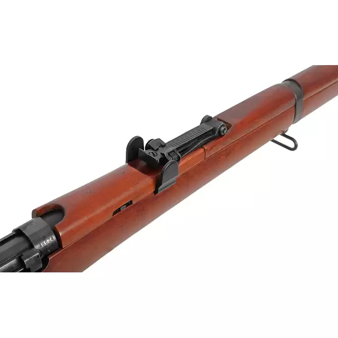 Set] SMLE No.1 Mk III bolt-action rifle replica - Real Wood [S&T