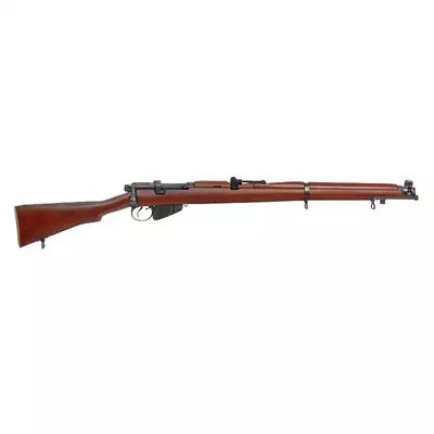 [Zestaw] Replika karabinu powtarzalnego SMLE No.1 Mk III - Real Wood [S&amp;T] + Magazynek na 30 kulek do repliki SMLE No.1 Mk III [S&amp;T]
