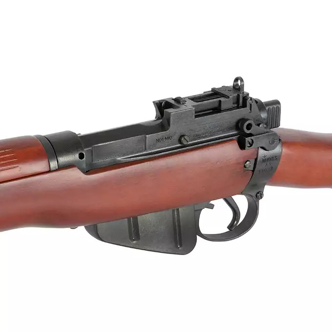 [Zestaw] Replika karabinu powtarzalnego SMLE No.4 Mk I - Real Wood [S&amp;T] + Magazynek na 32 Kulki do Replik SMLE NO.4 MK I [S&amp;T]