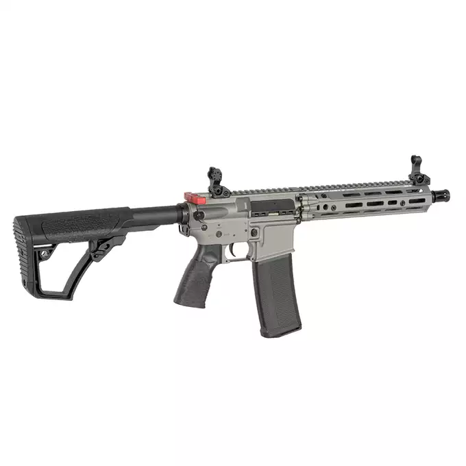 [Zestaw] Replika Daniel Defense MK18 RIII 10.3" Eshooter ETU - Grey [EMG] + 210-kulkowe magazynki mid-cap Daniel Defense M4/AR-15, Zestaw 6 szt. [EMG]