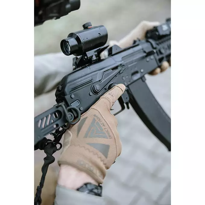 [Zestaw] CM.113B Replika Karabinka AKS-74U Tactical Eshooter ETU [CYMA] + Magazynek Mid-Cap do AK74/AK-105 [CYMA]
