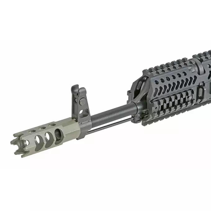 [Zestaw] CM.113 Replika Karabinka taktycznego AK47/AKM Eshooter ETU [CYMA] + Magazynek mid-cap na 150 kulek do serii AKM - black [CYMA]