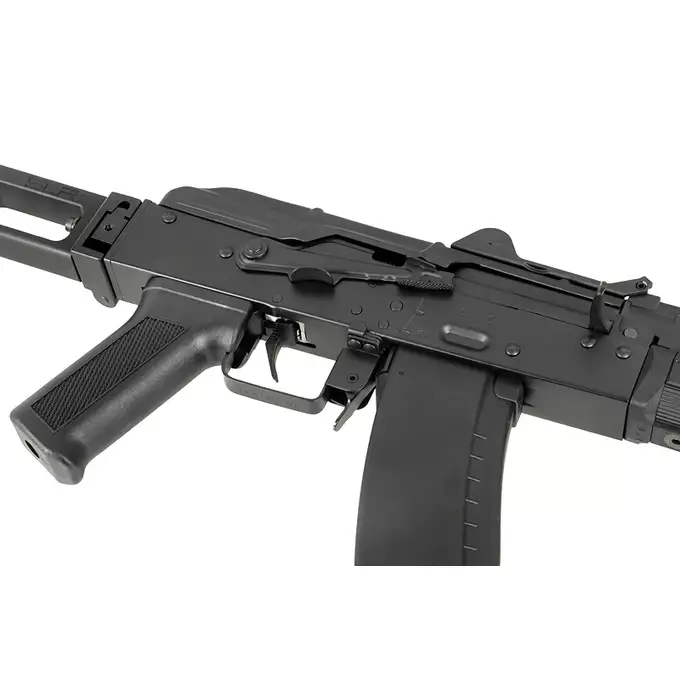 [Zestaw] Replika karabinka SLR AKS-74U ETU Eshooter [CYMA] + Magazynek Mid-Cap do AK74/AK-105 [CYMA]